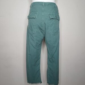 The Great "Ranger" Cropped Relaxed Fit Pants Green Size 27